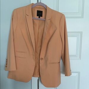 Lined Tangerine blazer from The Limited